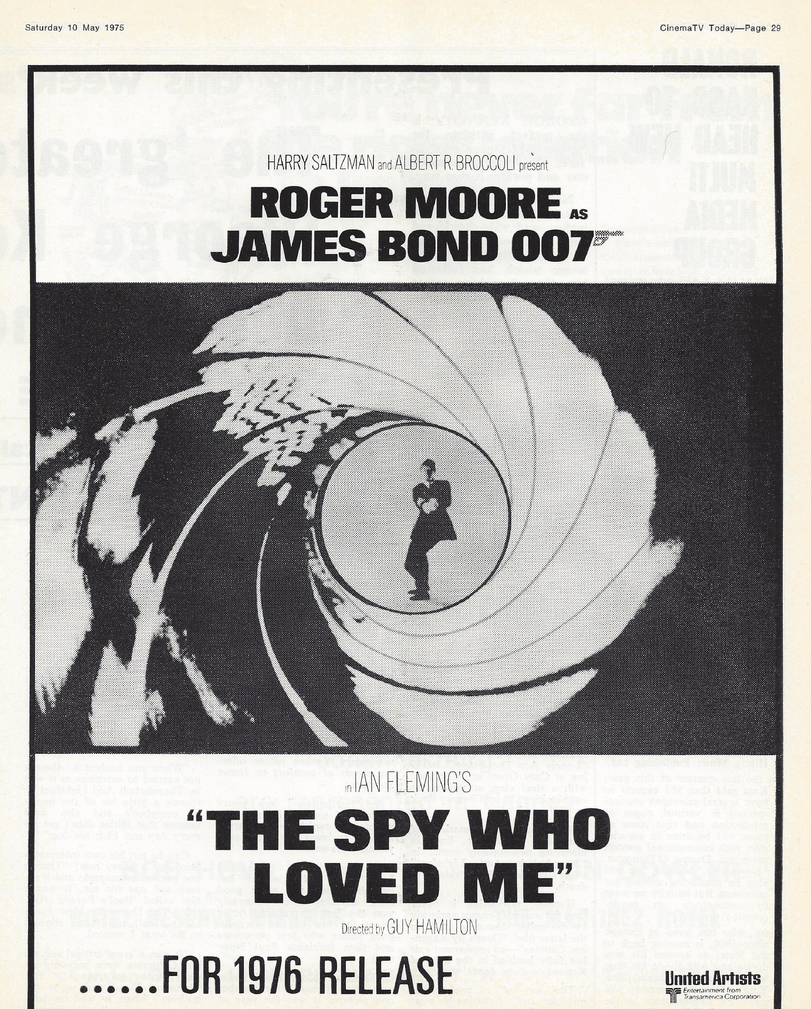 SPY - AD CINEMA 1975