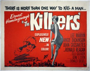 Poster for The Killers, a pre-Star Trek credit for Gene L. Coon