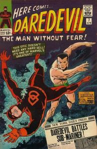 Wally Wood's cover to Daredevil No. 7 in 1965